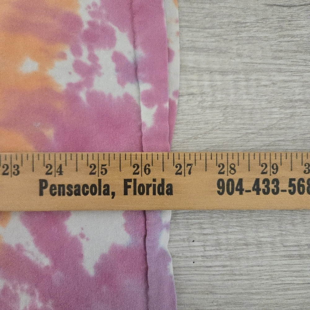Vintage Ballerina Ballet Dancer T Shirt Tie Dye Womens XL Hanes Beefy T - Picture 5 of 7